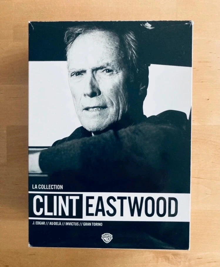 Coffret 4 DVD Clint Eastwood.